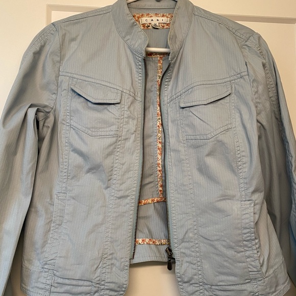 Cabi Dobby Stripe Jacket size M - Picture 3 of 5